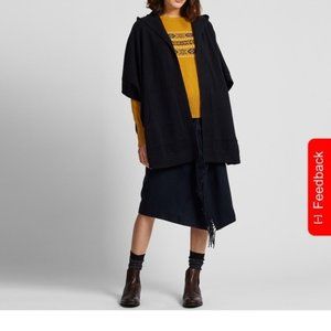 Women Lambswool-Blend Poncho JW ANDERSON x Uniqlo